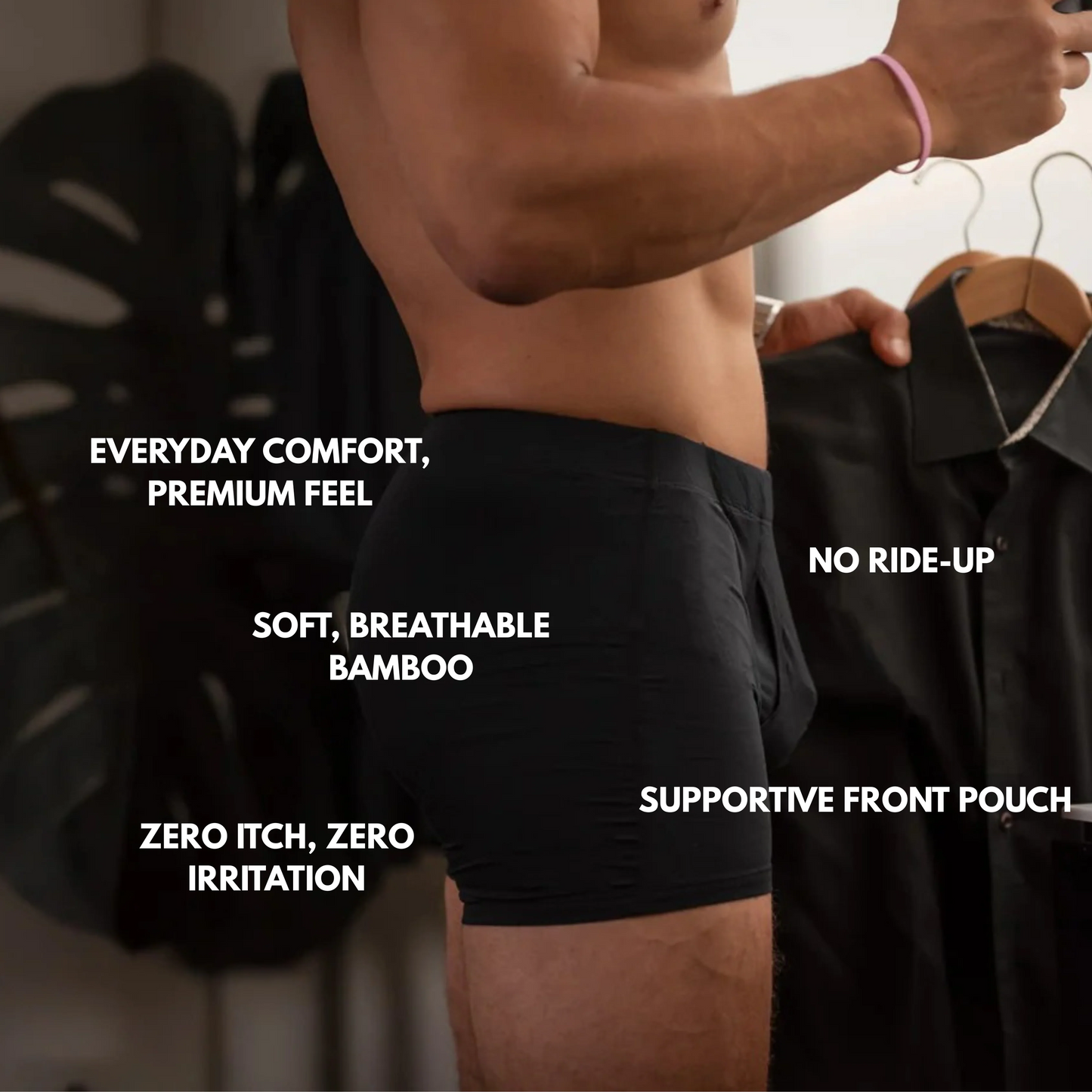 PANDA Dual Pouch Bamboo Boxers